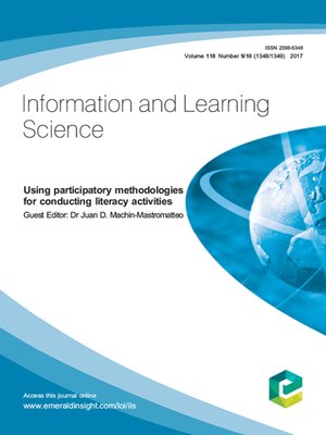 cover image of Information and Learning Science, Volume 118, 9/10/2017